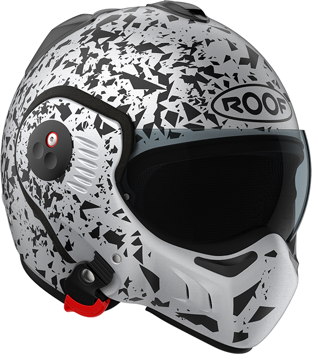 Roof RO5 Boxer Alpha Blackstar Silver / White FREE UK Delivery, FREE 365 Day Returns | Moto Central