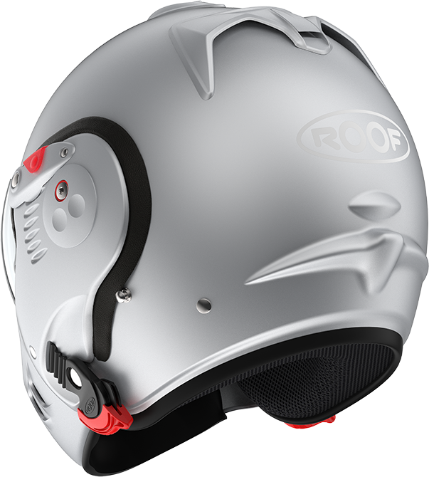 Roof RO5 Boxer Alpha Matt Silver / White FREE UK Delivery, FREE 365 Day Returns | Moto Central