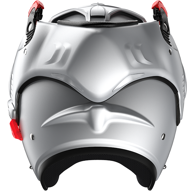 Roof RO5 Boxer Alpha Matt Silver / White FREE UK Delivery, FREE 365 Day Returns | Moto Central