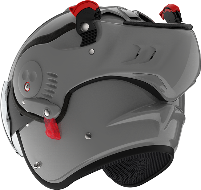 Roof RO5 Boxer Alpha Smokey Grey FREE UK Delivery, FREE 365 Day Returns | Moto Central