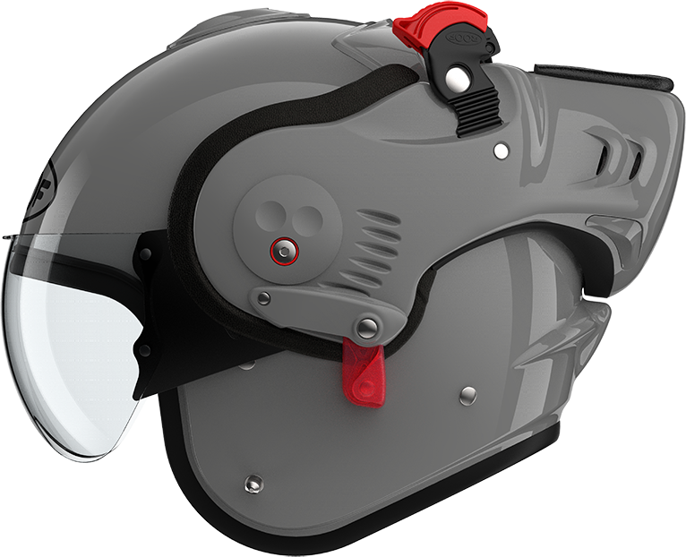 Roof RO5 Boxer Alpha Smokey Grey FREE UK Delivery, FREE 365 Day Returns | Moto Central