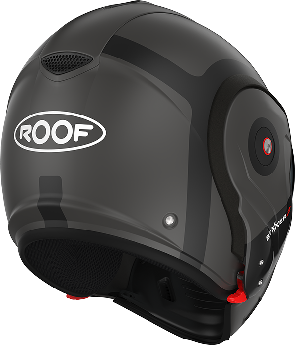 Roof RO9 Boxxer 2 Bond Matt Titan / Black FREE UK Delivery, FREE 365 Day Returns | Moto Central