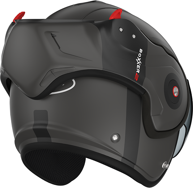 Roof RO9 Boxxer 2 Bond Matt Titan / Black FREE UK Delivery, FREE 365 Day Returns | Moto Central