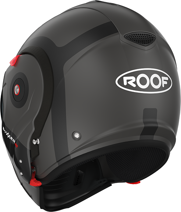 Roof RO9 Boxxer 2 Bond Matt Titan / Black FREE UK Delivery, FREE 365 Day Returns | Moto Central