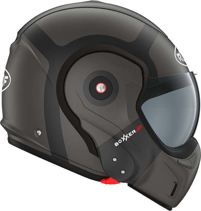 Roof RO9 Boxxer 2 Bond Matt Titan / Black FREE UK Delivery, FREE 365 Day Returns | Moto Central