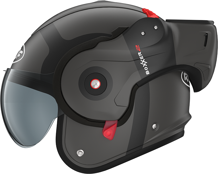 Roof RO9 Boxxer 2 Bond Matt Titan / Black FREE UK Delivery, FREE 365 Day Returns | Moto Central