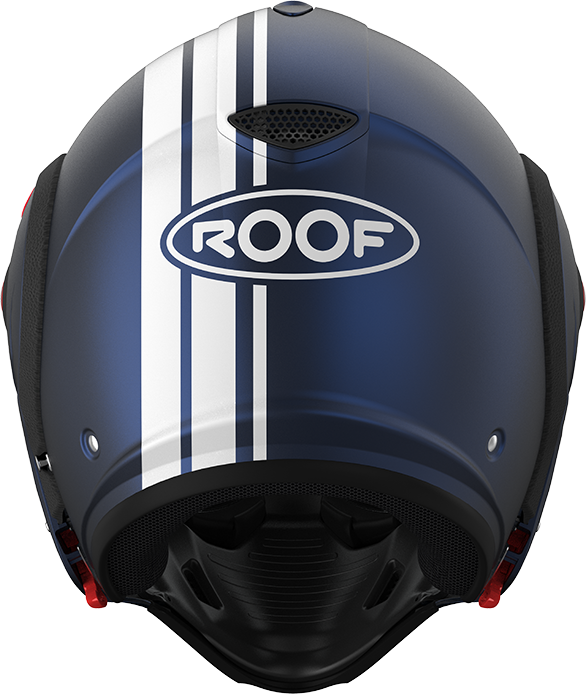 Roof RO9 Boxxer 2 Stripes Dark Blue rear full-face view