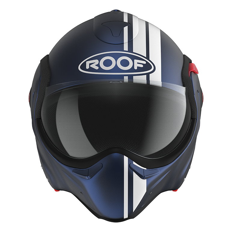 Roof RO9 Boxxer 2 Stripes Dark Blue front full-face view