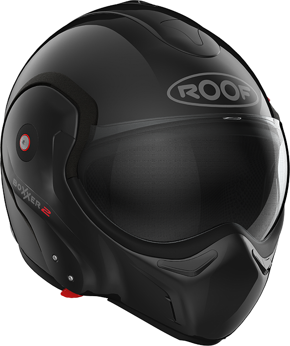 Roof RO9 Boxxer 2 Black FREE UK Delivery, FREE 365 Day Returns | Moto Central