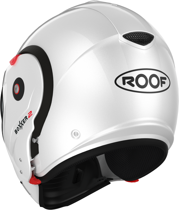 Roof RO9 Boxxer 2 Pearl White FREE UK Delivery, FREE 365 Day Returns | Moto Central