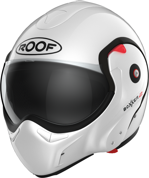 Roof RO9 Boxxer 2 Pearl White FREE UK Delivery, FREE 365 Day Returns | Moto Central