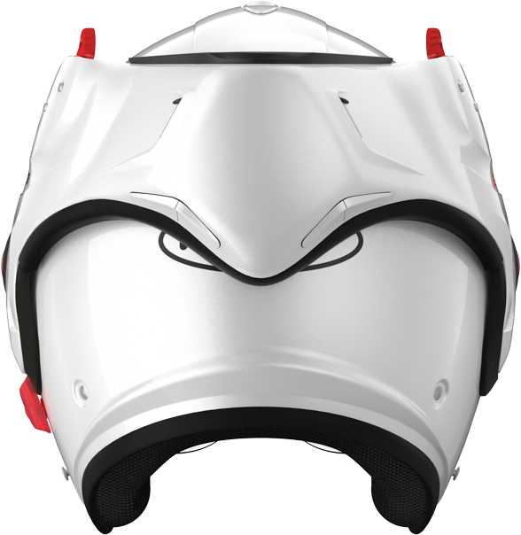Roof RO9 Boxxer 2 Pearl White FREE UK Delivery, FREE 365 Day Returns | Moto Central
