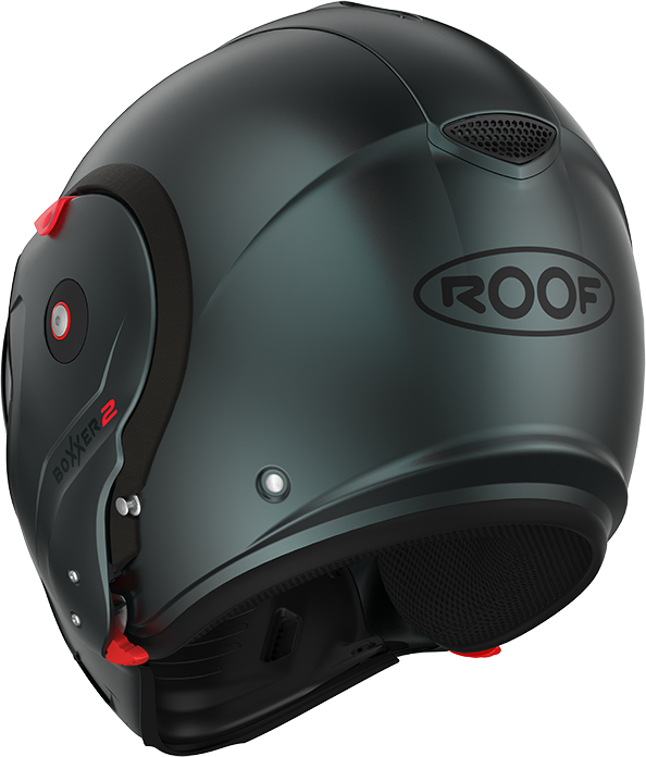 Roof RO9 Boxxer 2 Matt Petrol FREE UK Delivery, FREE 365 Day Returns | Moto Central