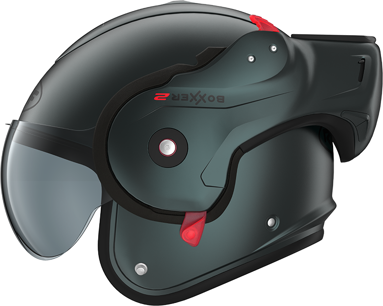 Roof RO9 Boxxer 2 Matt Petrol FREE UK Delivery, FREE 365 Day Returns | Moto Central