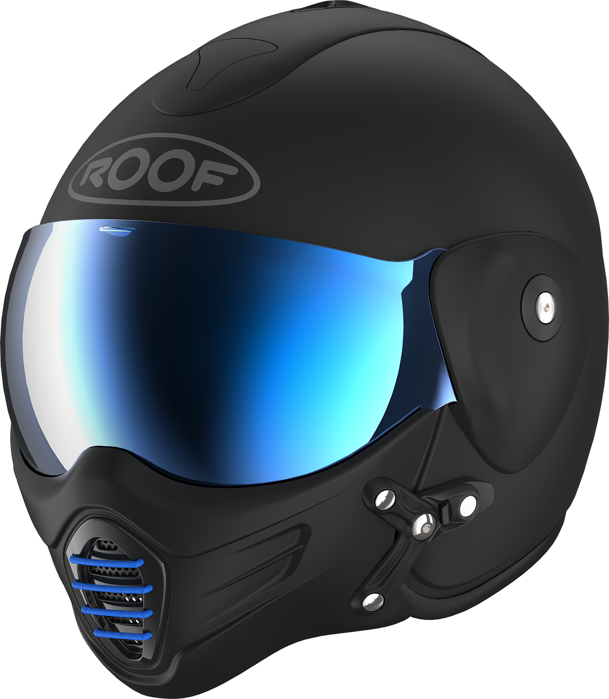 Roof RO9 Roadster Iron Matt Black / Blue