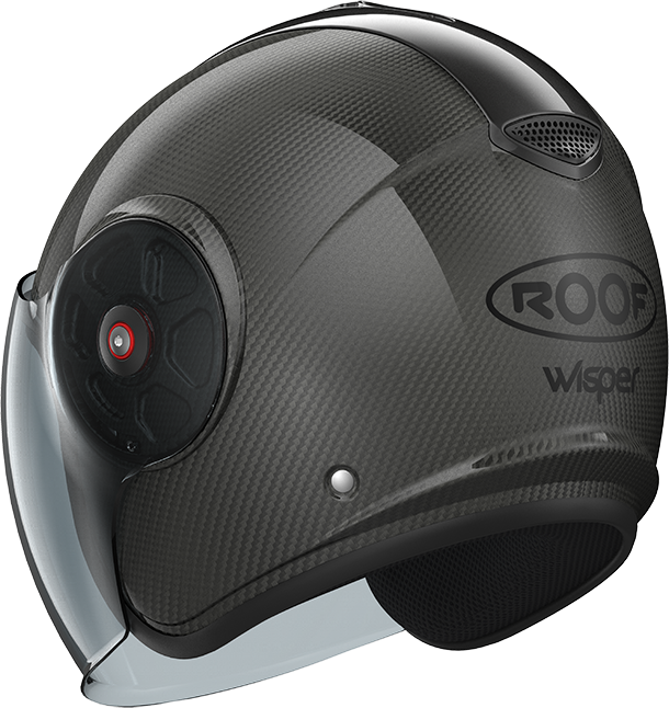 Roof RO9 Wisper Carbon Gloss Carbon FREE UK Delivery, FREE 365 Day Returns | Moto Central