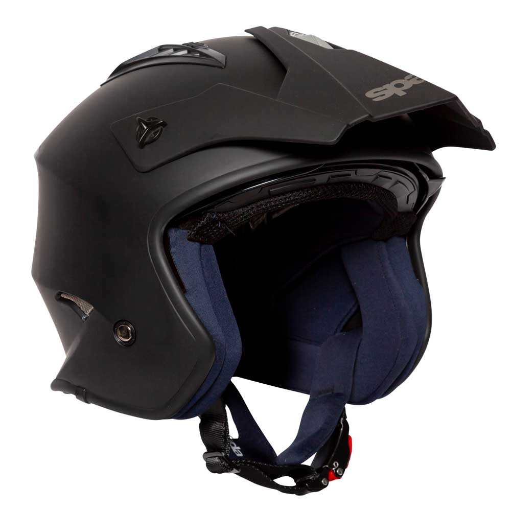 Spada Rock 06 Matt Black FREE UK Delivery, FREE 365 Day Returns | Moto Central