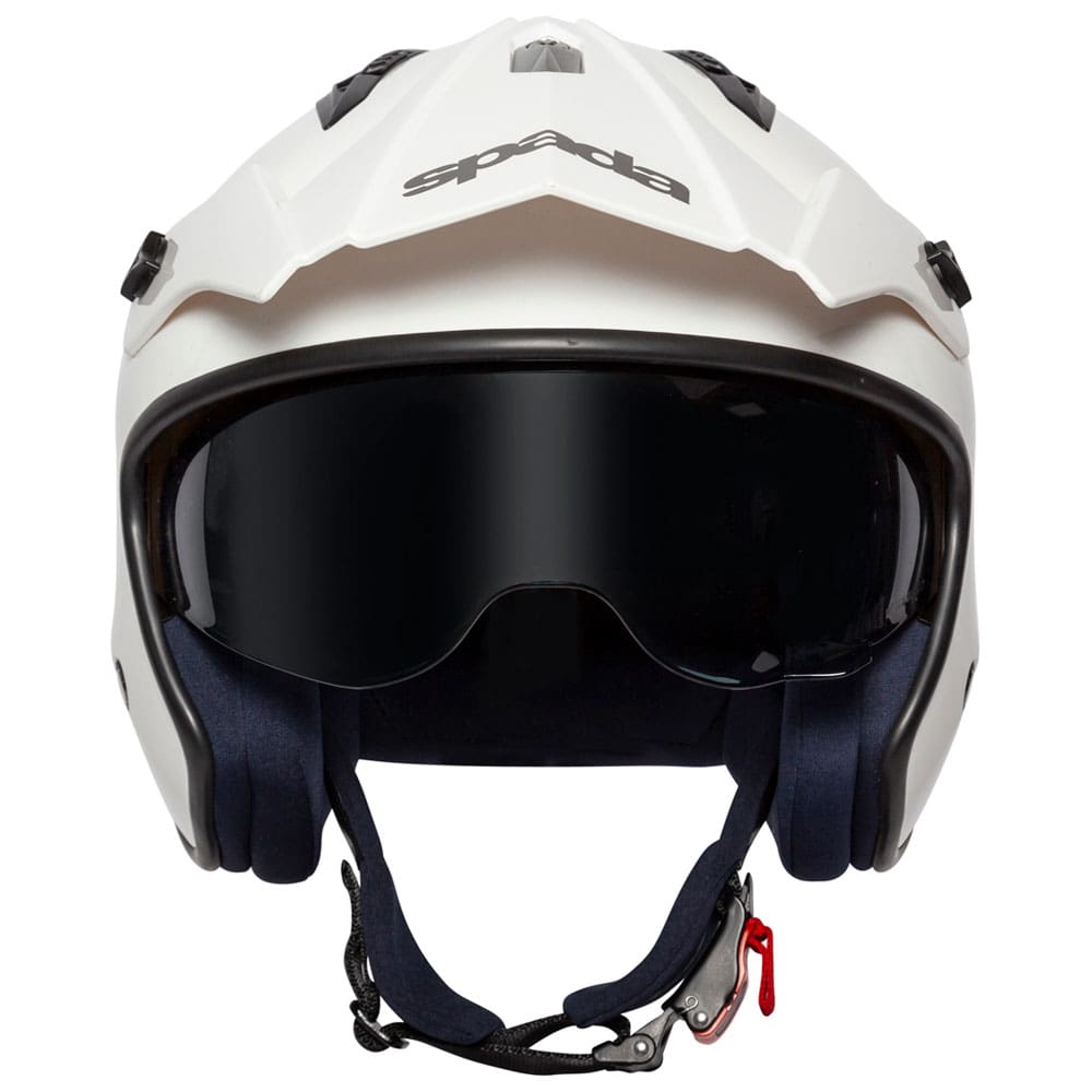 Spada Rock 06 White FREE UK Delivery, FREE 365 Day Returns | Moto Central