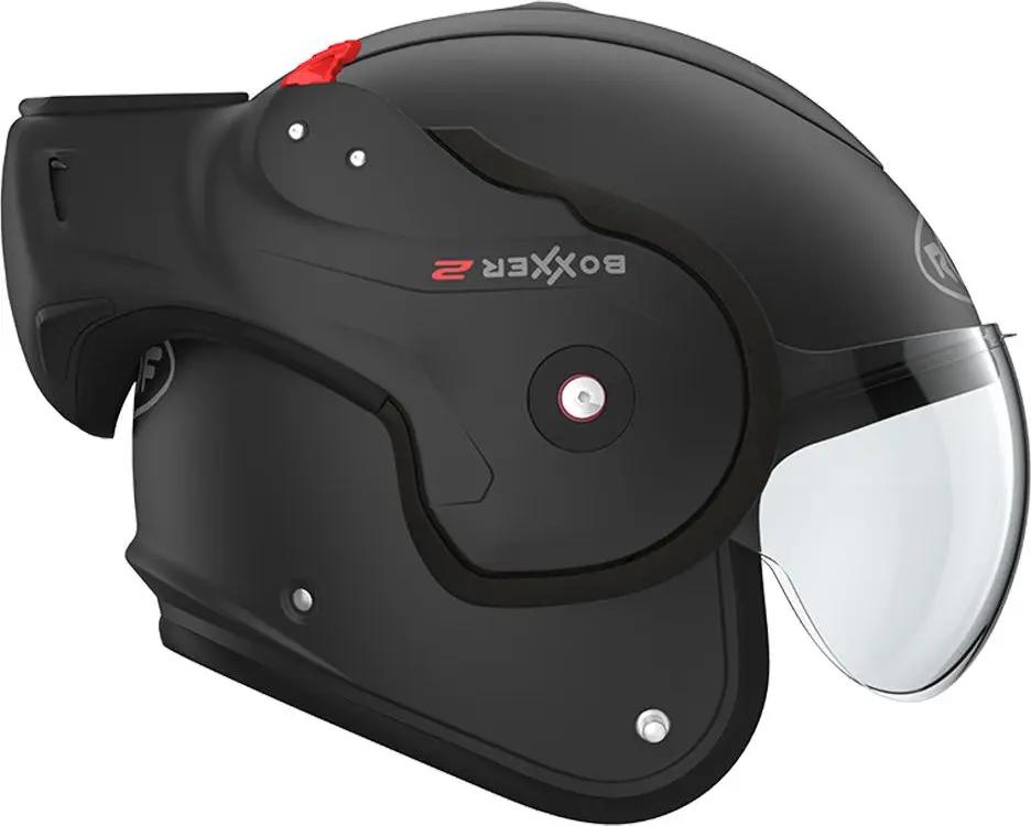 Roof RO9 Boxxer 2 Matt Black FREE UK Delivery, FREE 365 Day Returns | Moto Central