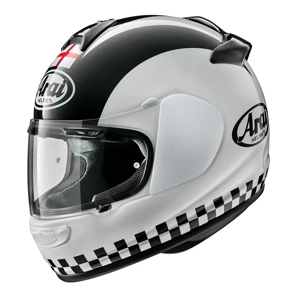 Arai Debut St George White  - FREE UK Shipping, FREE 365 Day Returns | Moto Central