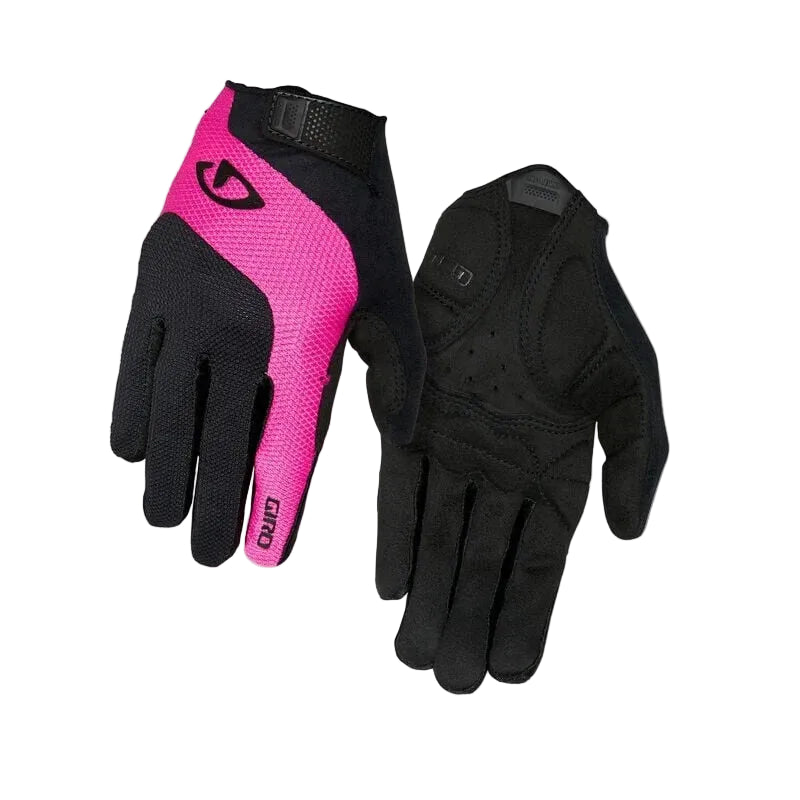 Giro Tessa Gel LF Ladies Road Cycling Gloves Black / Pink
