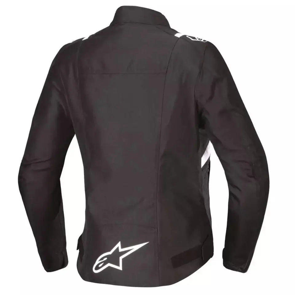 Alpinestars Stella T SPS V2 Ladies Waterproof Textile Jacket Black / White  - FREE UK Shipping, FREE 365 Day Returns | Moto Central