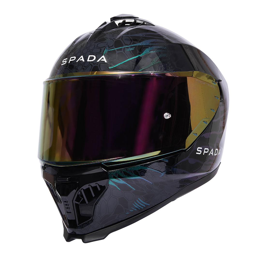 Spada Visor Sabre Red For SP18 Helmets FREE UK Delivery, FREE 365 Day Returns | Moto Central