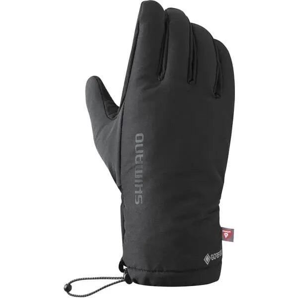 Shimano Gore-Tex Grip Primaloft Gloves Black - FREE UK Shipping, FREE 365 Day Returns | Moto Central