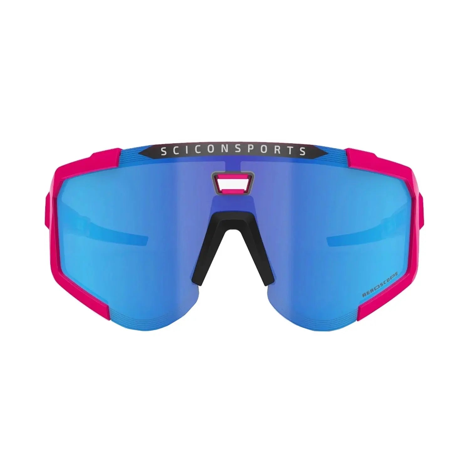 Scicon Sports Aeroscope Multimirror Sunglasses Blue / Pink - FREE UK Shipping, FREE 365 Day Returns | Moto Central