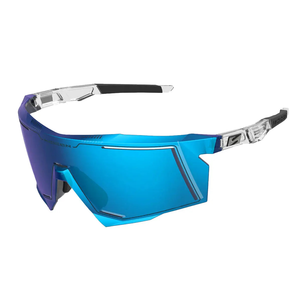 Scicon Sports Aerostorm Multimirror Sunglasses Blue - FREE UK Shipping, FREE 365 Day Returns | Moto Central