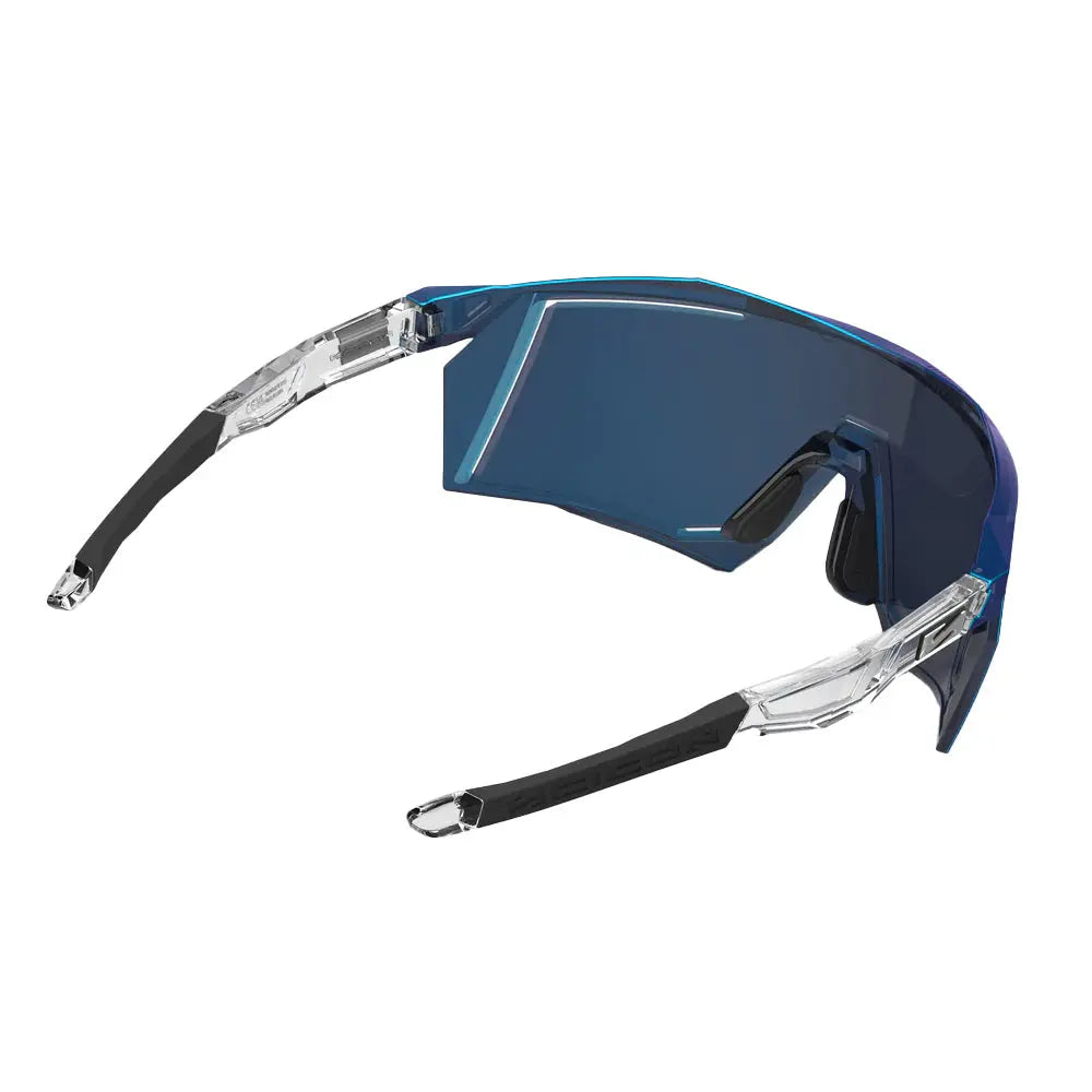 Scicon Sports Aerostorm Multimirror Sunglasses Blue - FREE UK Shipping, FREE 365 Day Returns | Moto Central