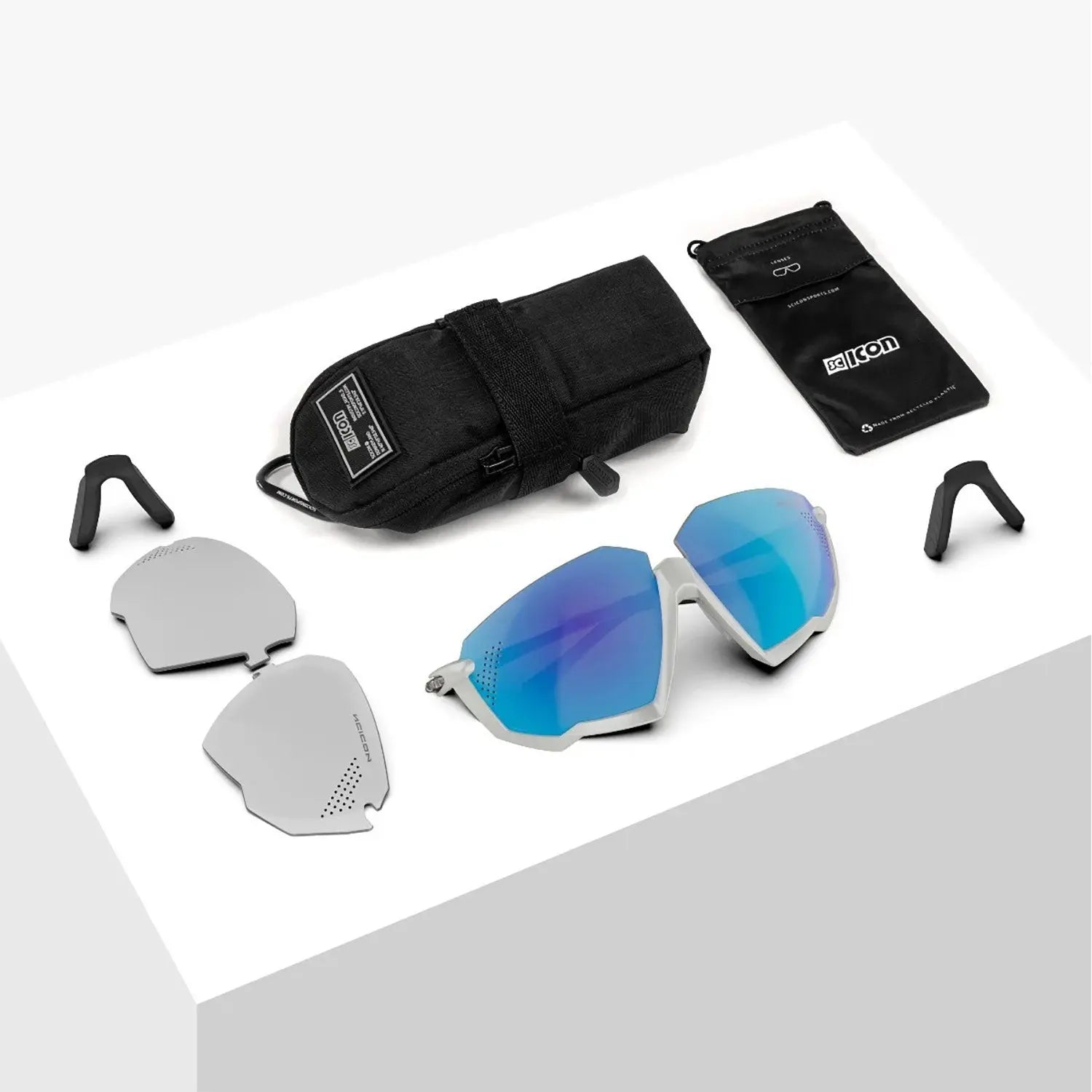 Scicon Sports Aerojet Titanium Multimirror Sunglasses - FREE UK Shipping, FREE 365 Day Returns | Moto Central