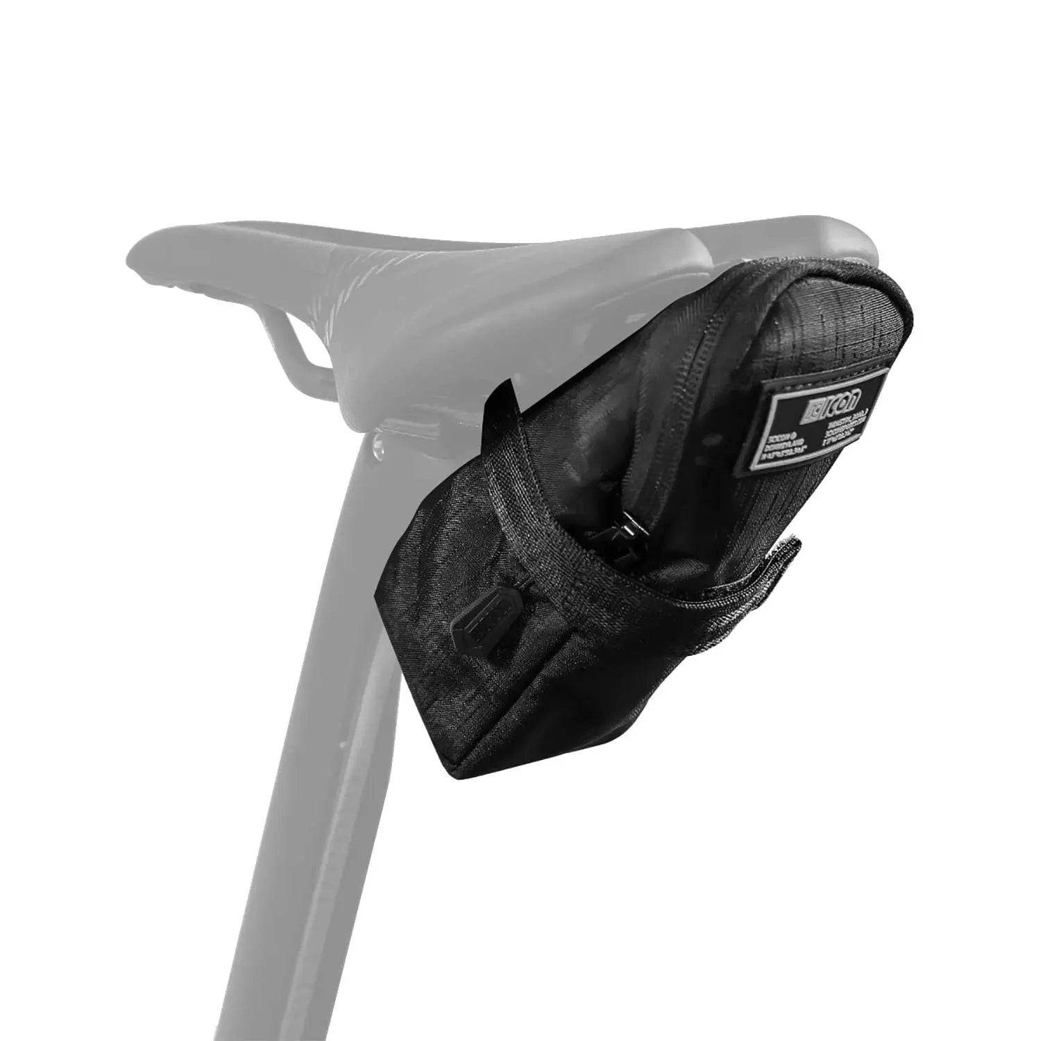 Scicon Sports Multi Use Soft Saddle Bag Black - 0.6 L - FREE UK Shipping, FREE 365 Day Returns | Moto Central