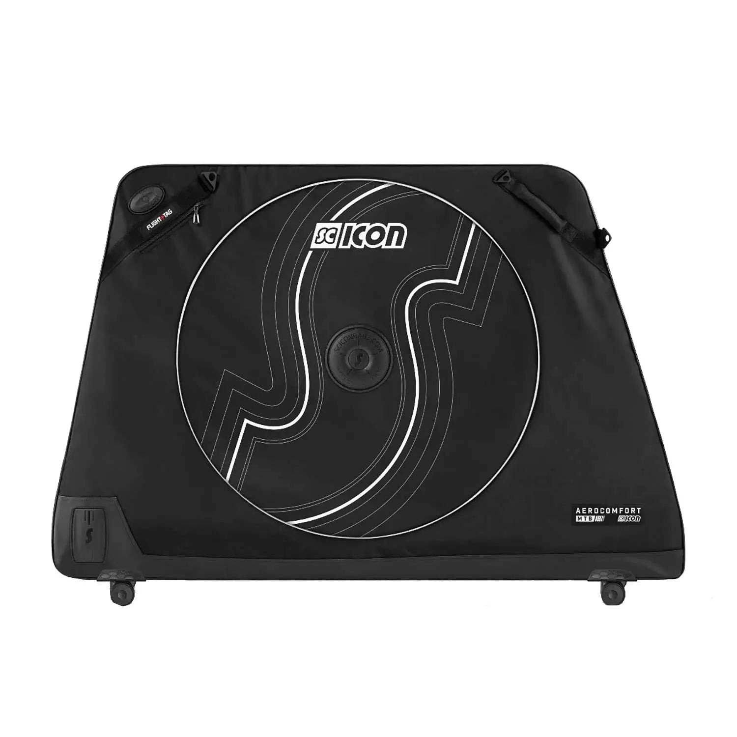 Scicon Sports Aerocomfort MTB TSA Bike Travel Bag Black - 2.2 L - FREE UK Shipping, FREE 365 Day Returns | Moto Central