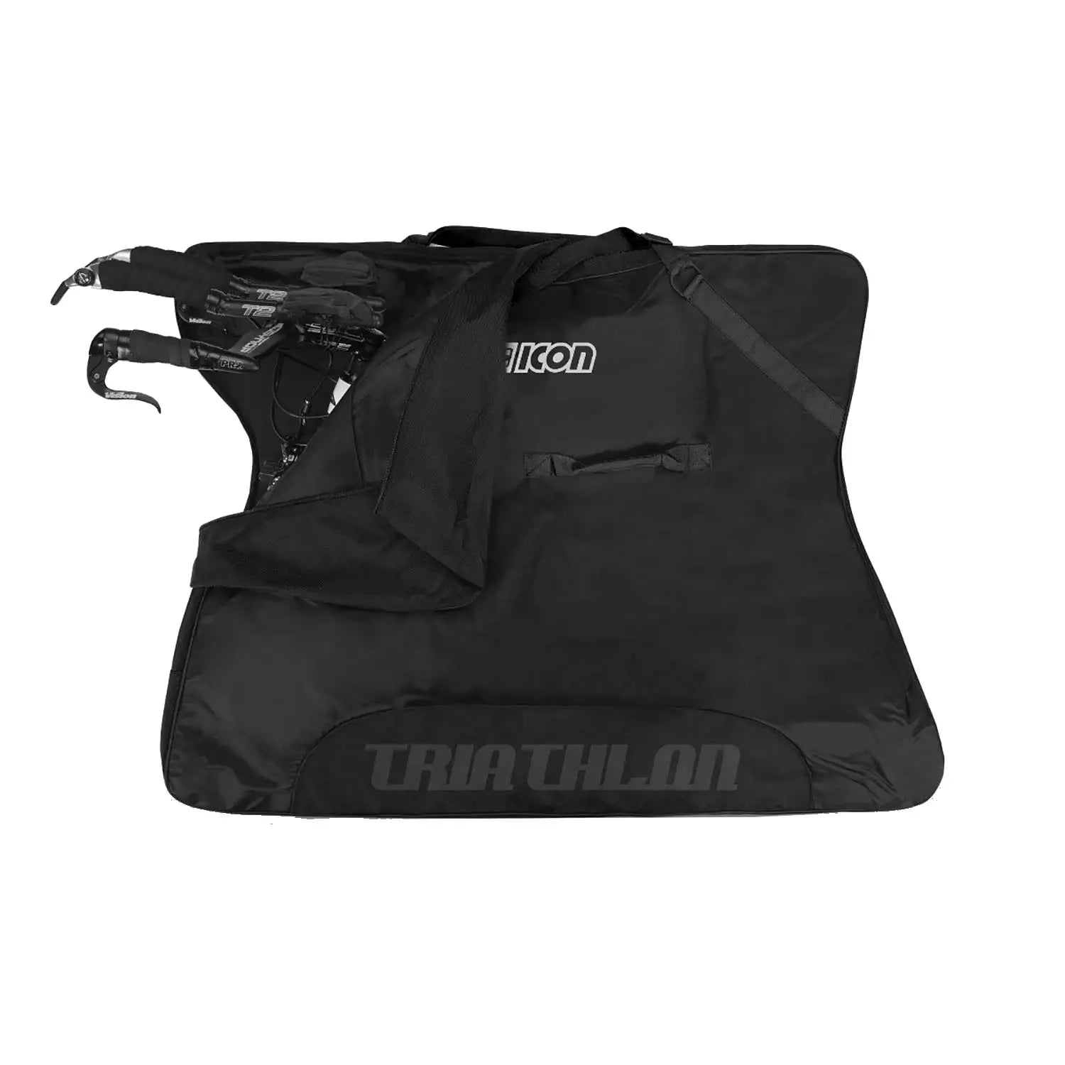 Scicon Sports Soft Travel Plus Triathlon Bike Bag Black - 2.2 L - FREE UK Shipping, FREE 365 Day Returns | Moto Central