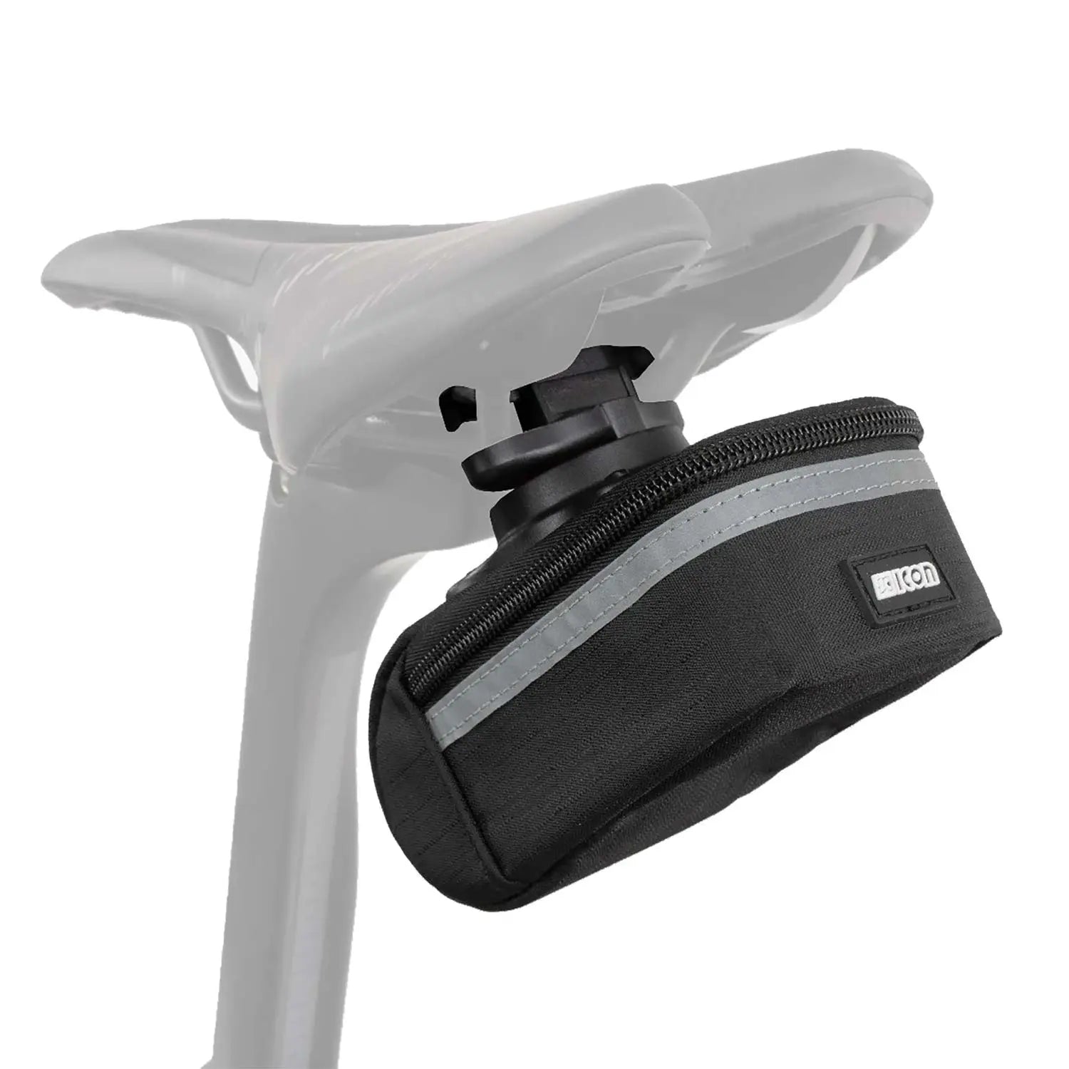 Scicon Sports Pin 695 RL Saddle Bag Black - 0.60 L - FREE UK Shipping, FREE 365 Day Returns | Moto Central