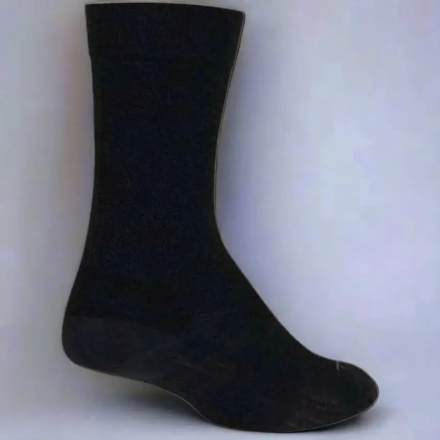 SockGuy SGX Wool 6 Inch Socks Black - FREE UK Shipping, FREE 365 Day Returns | Moto Central