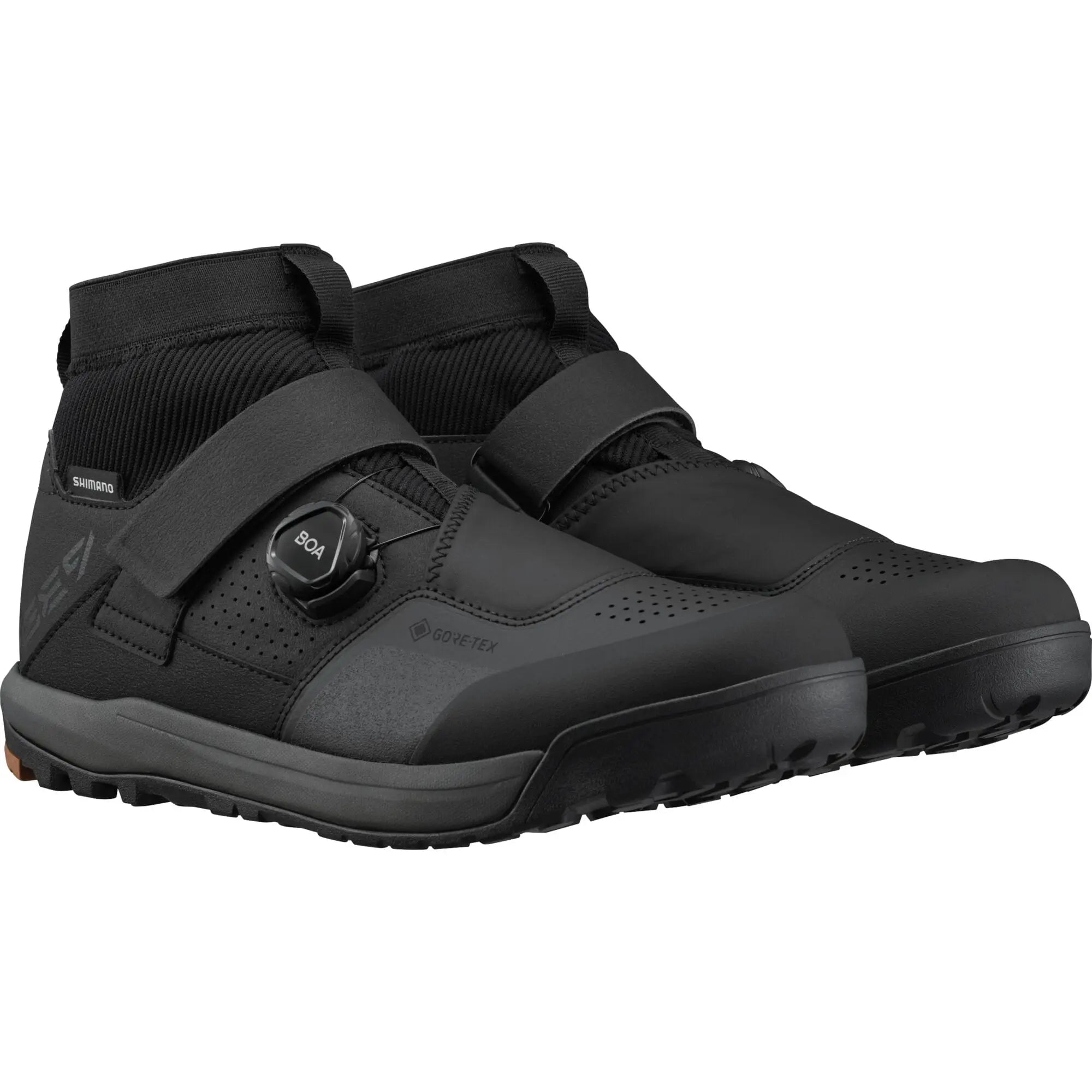 Shimano GE9 GE900 GORE-TEX Shoes Black - FREE UK Shipping, FREE 365 Day Returns | Moto Central