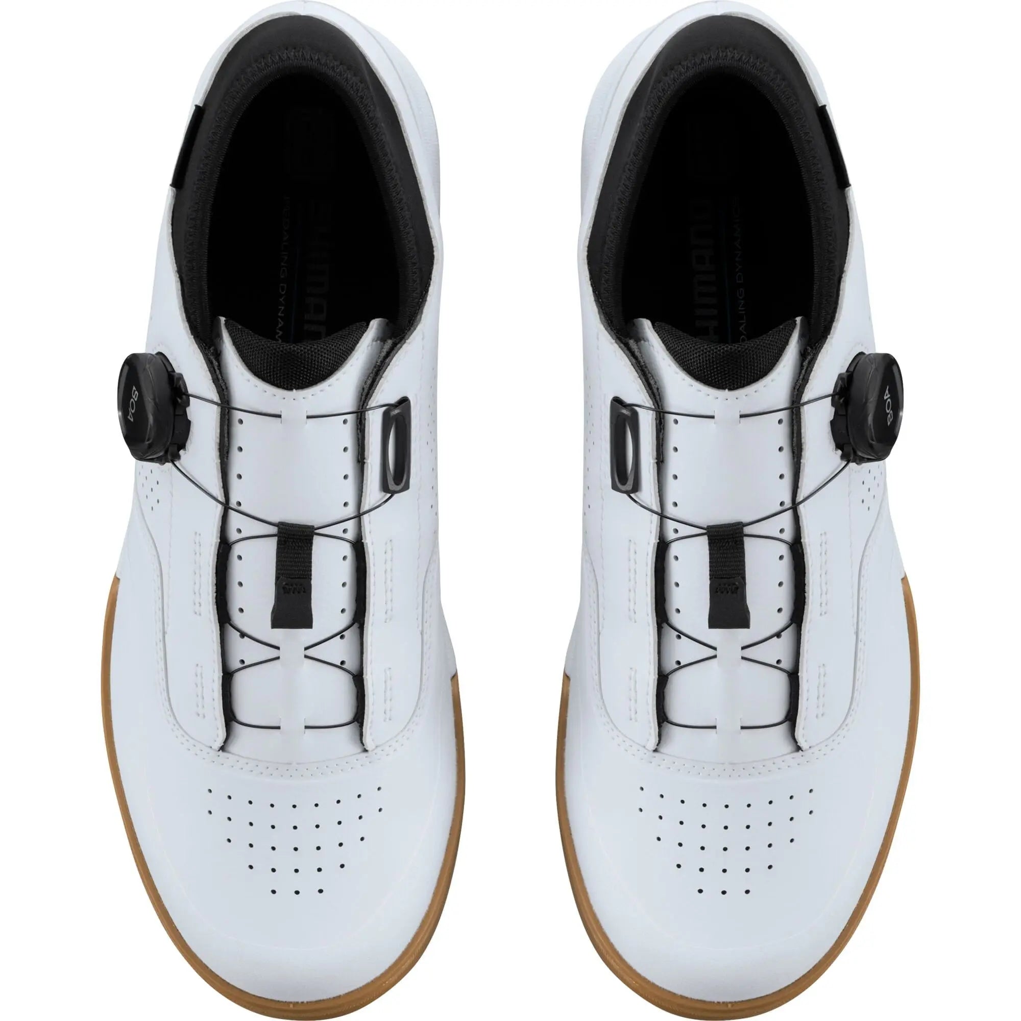 Shimano GF8 GF800 Shoes White - FREE UK Shipping, FREE 365 Day Returns | Moto Central