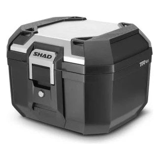 SHAD TR41 Top Box Aluminium front three-quarter product view