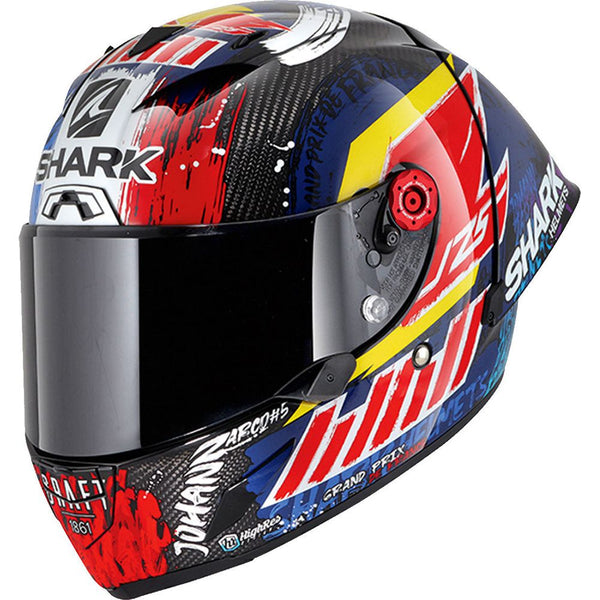 Shark Race R Pro GP 06 Full Face Helmet Zarco Chakra Carbon/Red/Blue