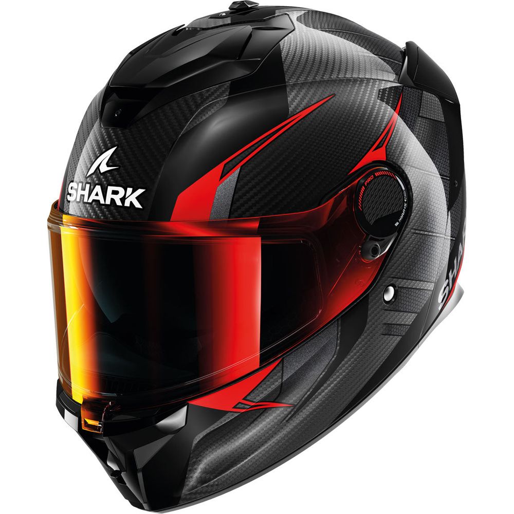 Shark Spartan GT PRO Carbon Kultram Black / Red