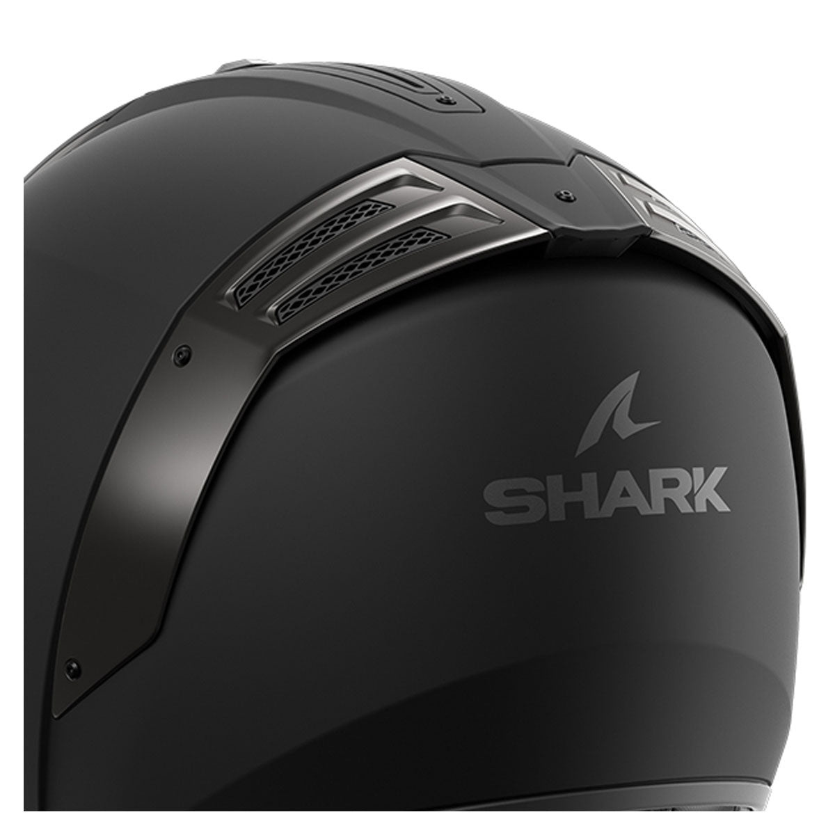 Shark Spoiler & Base Dark Chrome For Spartan RS Helmets