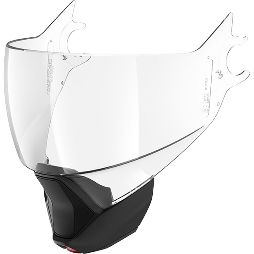 Shark Anti Scratch / Anti Fog Visor Clear With Matt Black Chin Guard For Evo Jet Helmets