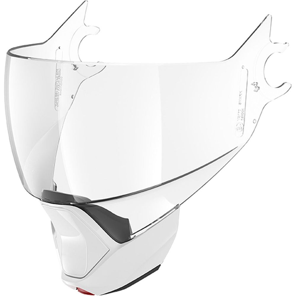 Shark Anti Scratch / Anti Fog Visor Clear With White Chin Guard For Evo Jet Helmets