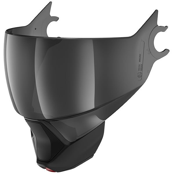 Shark Anti Scratch / Anti Fog Visor Dark Smoke With Matt Black Chin Guard For Evo Jet Helmets