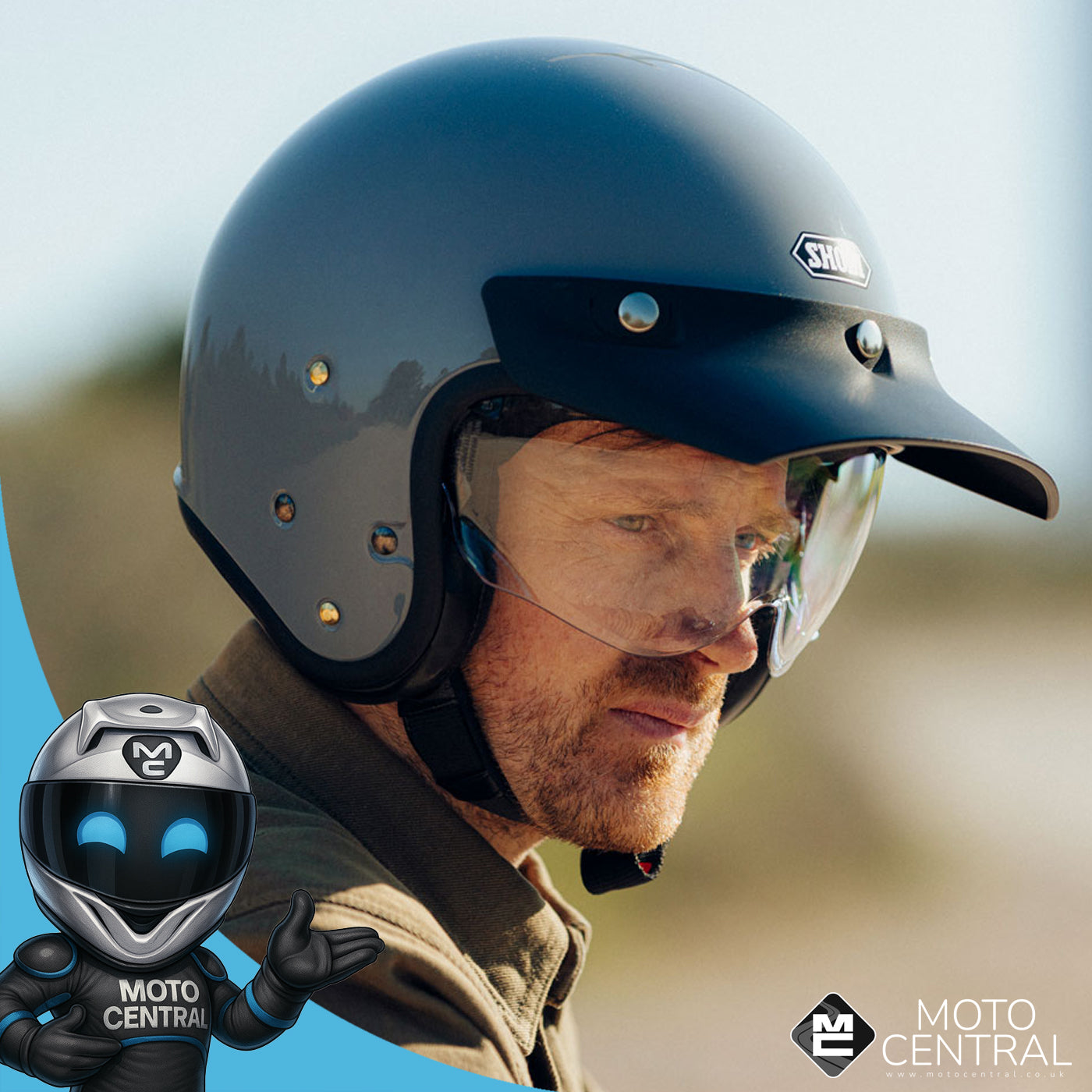 Shoei J.O2 Crosslogo 2 TC-6 White FREE UK Delivery, FREE 365 Day Returns | Moto Central