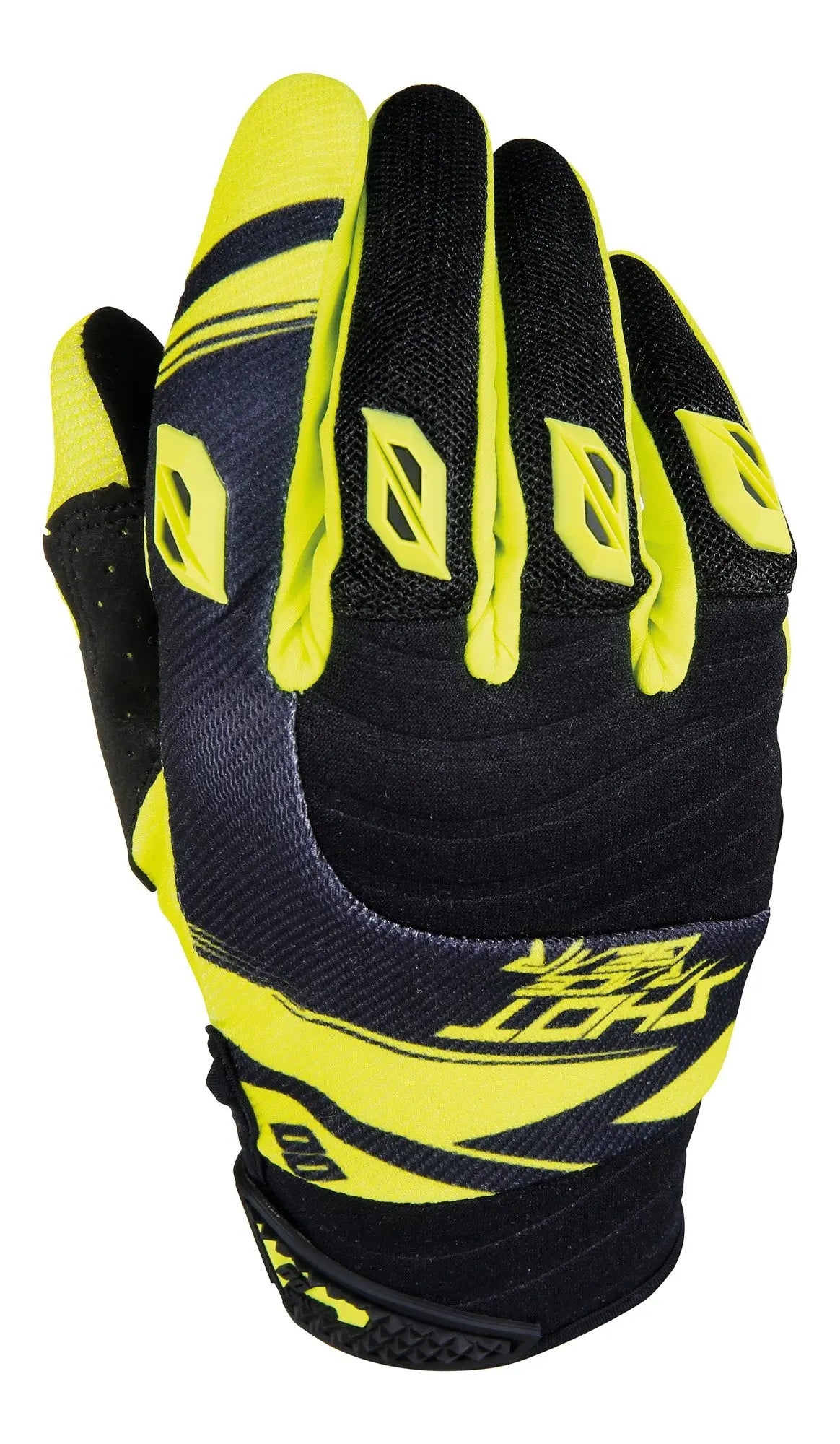 Shot Contact Claw Gloves Neon Yellow - FREE UK Shipping, FREE 365 Day Returns | Moto Central