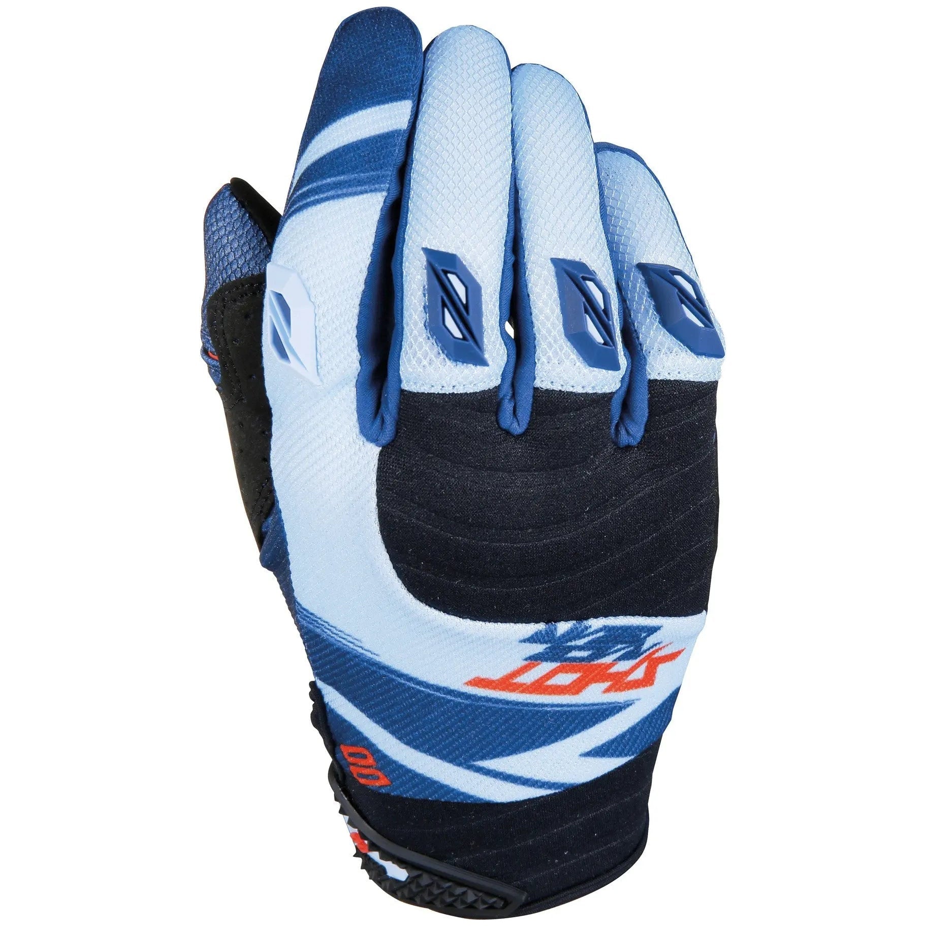 Shot Contact Claw Gloves Blue / Red - FREE UK Shipping, FREE 365 Day Returns | Moto Central