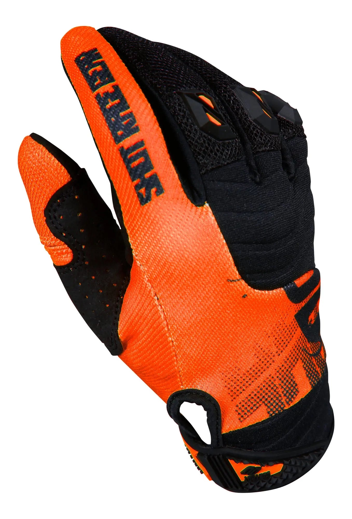 Shot Contact Gloves Venom Neon Orange - FREE UK Shipping, FREE 365 Day Returns | Moto Central
